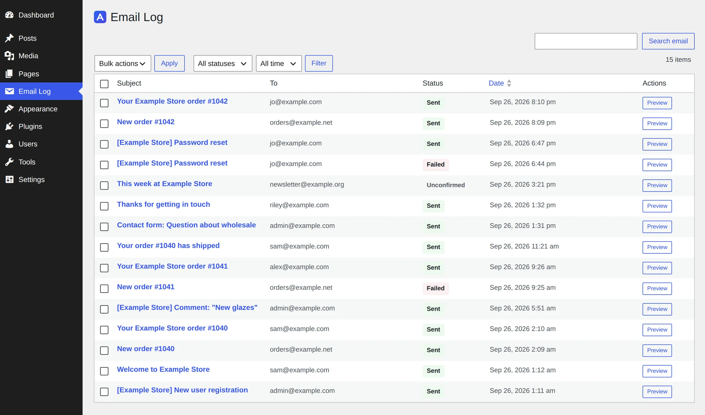 How to Log Emails in WordPress Without a Plugin (wp_mail example)